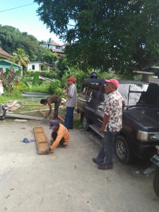 Team saat melakukan Investigasi Peliputan.